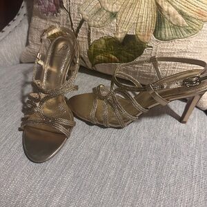 Adrianna Papell Gold Heels